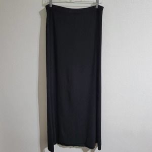 Country Shop Black Elastic Waist Skirt